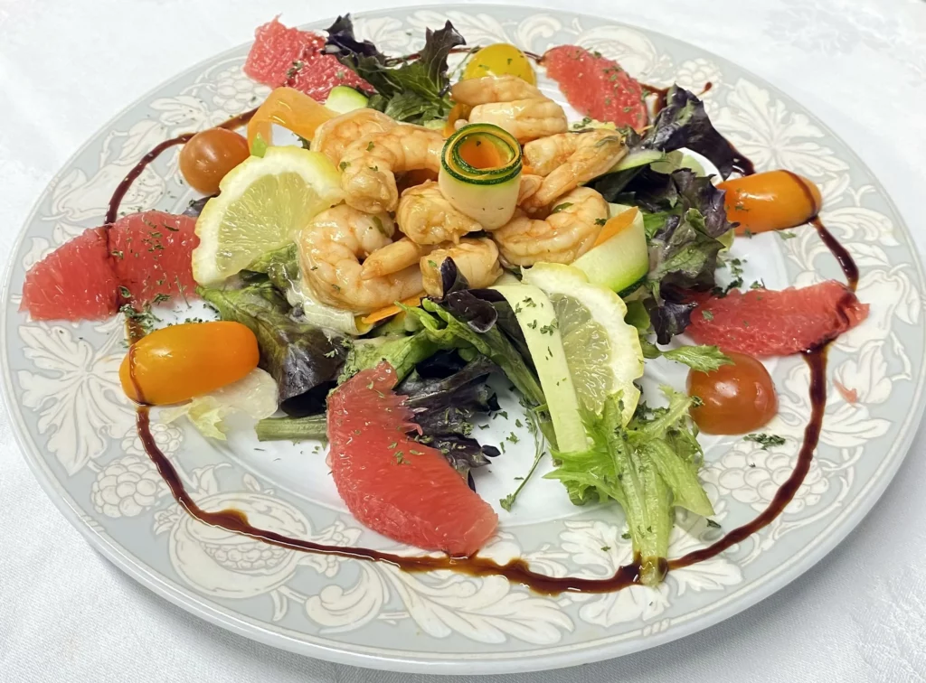 Salade de crevettes