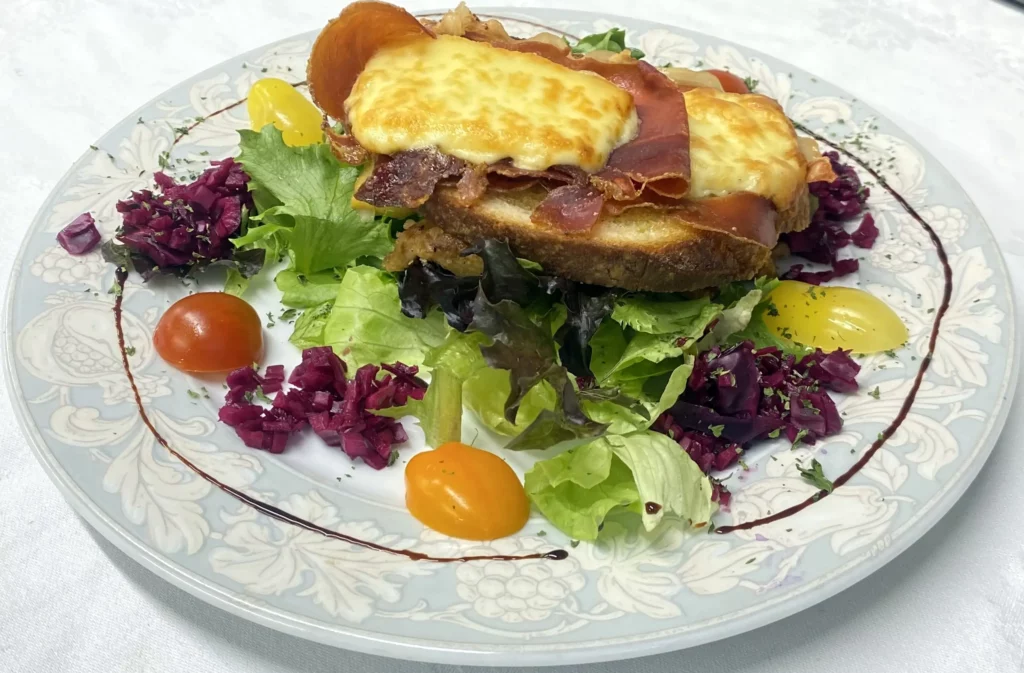 Tartine cantal et Jambon